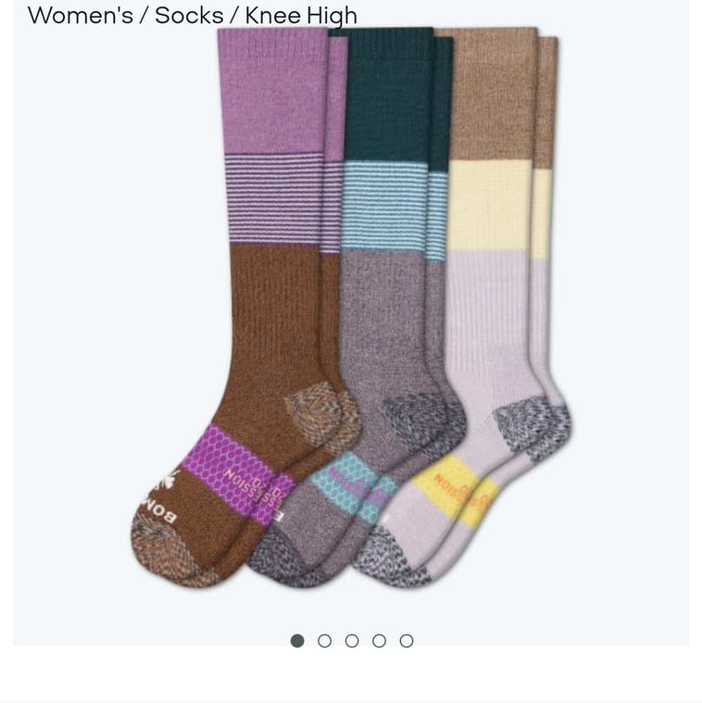 Bombas knee high mild compression sock